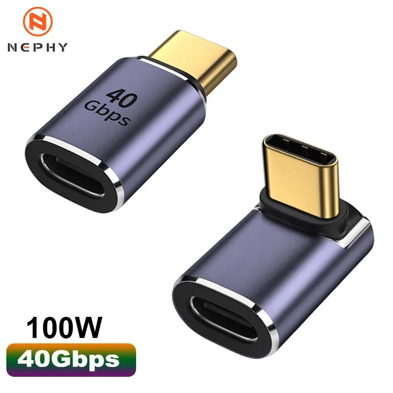 ʰ PD 100W 40Gbps   USB 4.0 Thunderbolt 4 Type C Ŀ ͽٴ(޴ LaptopSwitch)